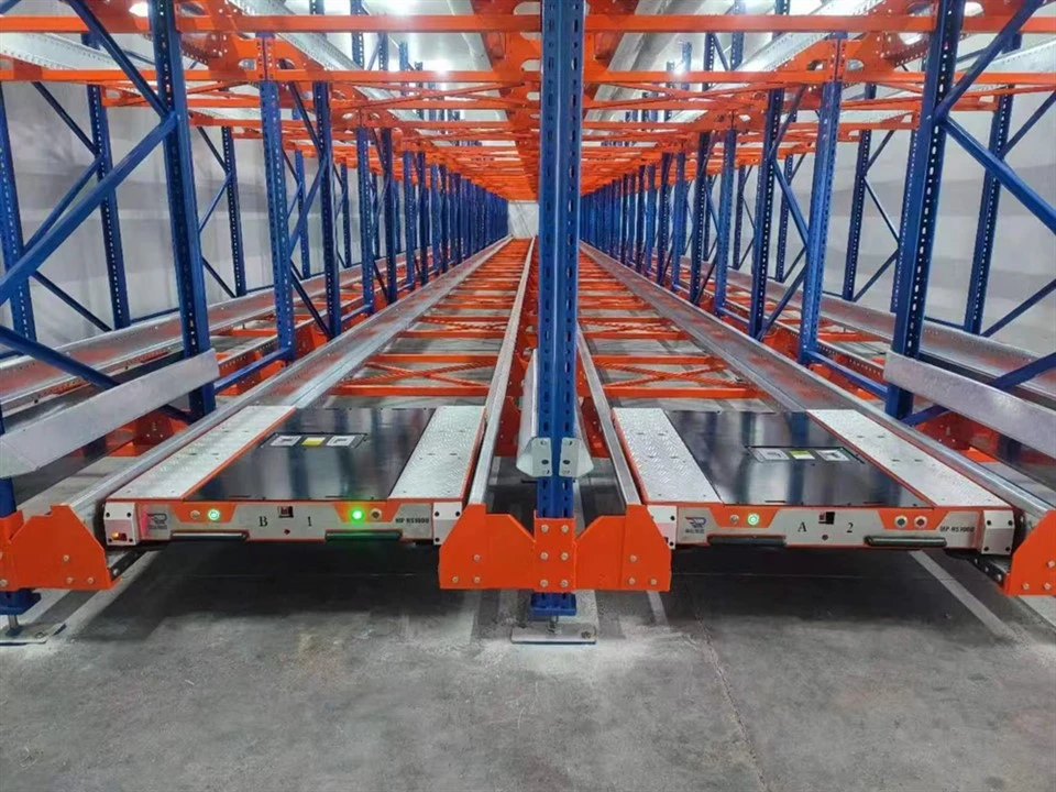 Pallet-shuttle-rekken